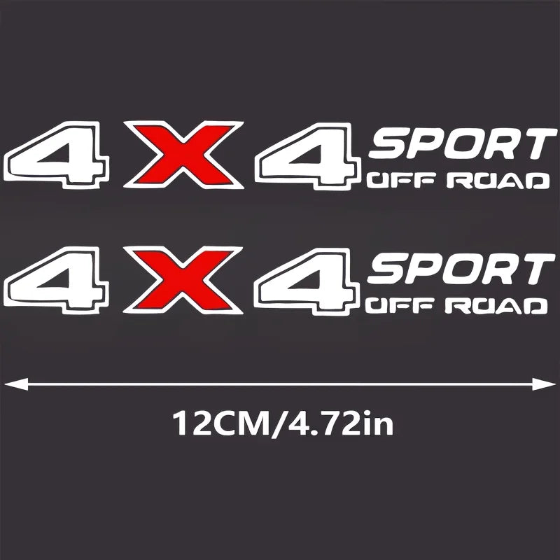 Sport Off Road Decal Windshield Wiper Sticker Body Scratch