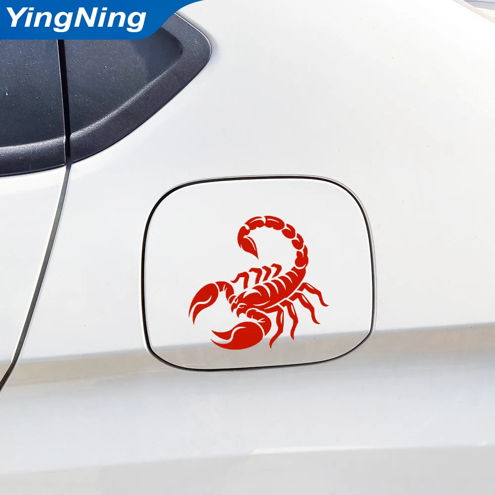 Cool Scorpion Animal Sticker 3D Reflective Decals Waterproof