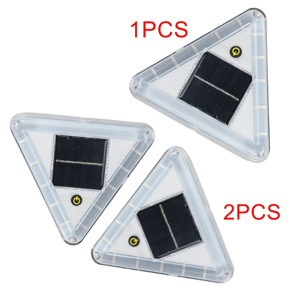 Truck Trailer Touch Solar Warning Lithium Battery Wireless