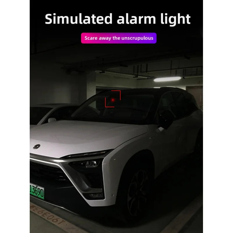 Solar Powered Fake Security Flashing Warning anti-theft