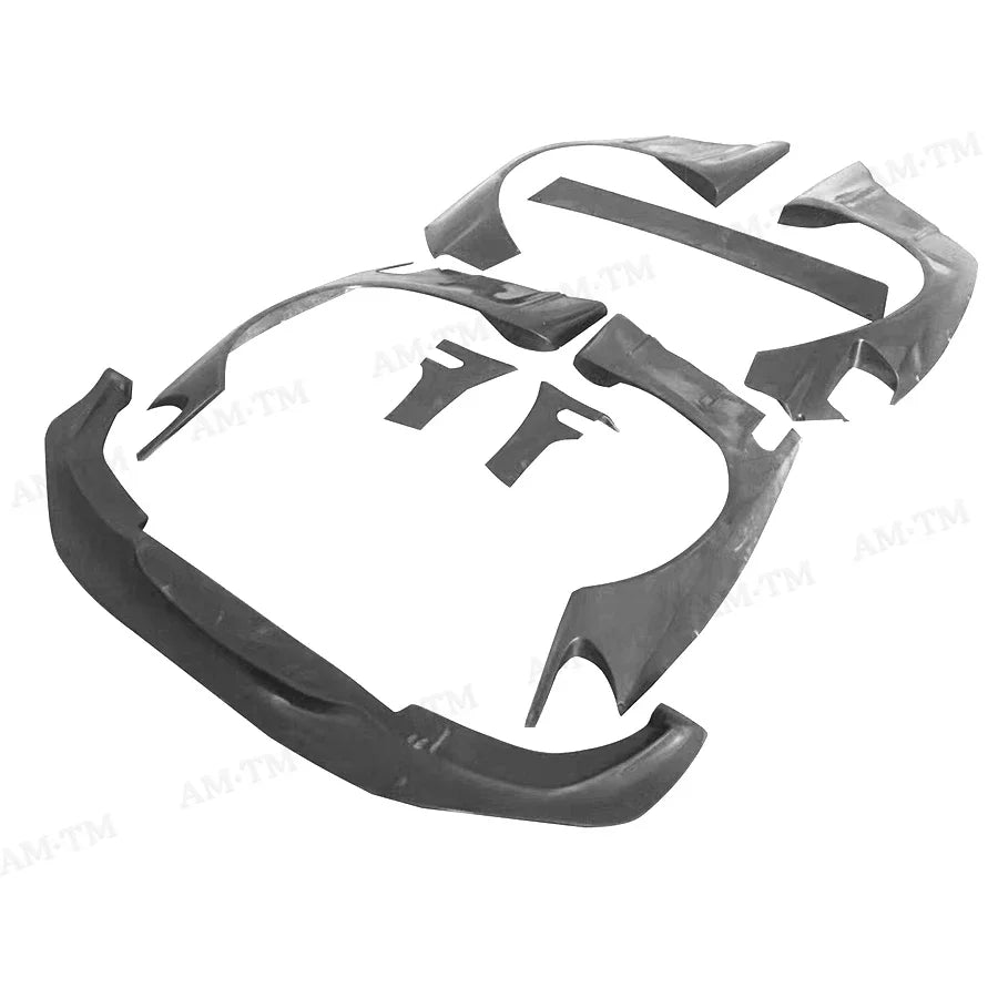 For BMW E46 M3 Sedan 2 Door Frp Material Rocket Bunny Front Lip