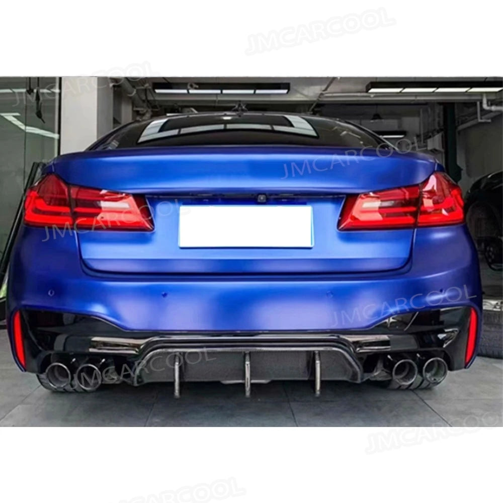 For BMW 5 Series F90 M5 2017-2019 Dry Carbon Fiber Rear Bumper