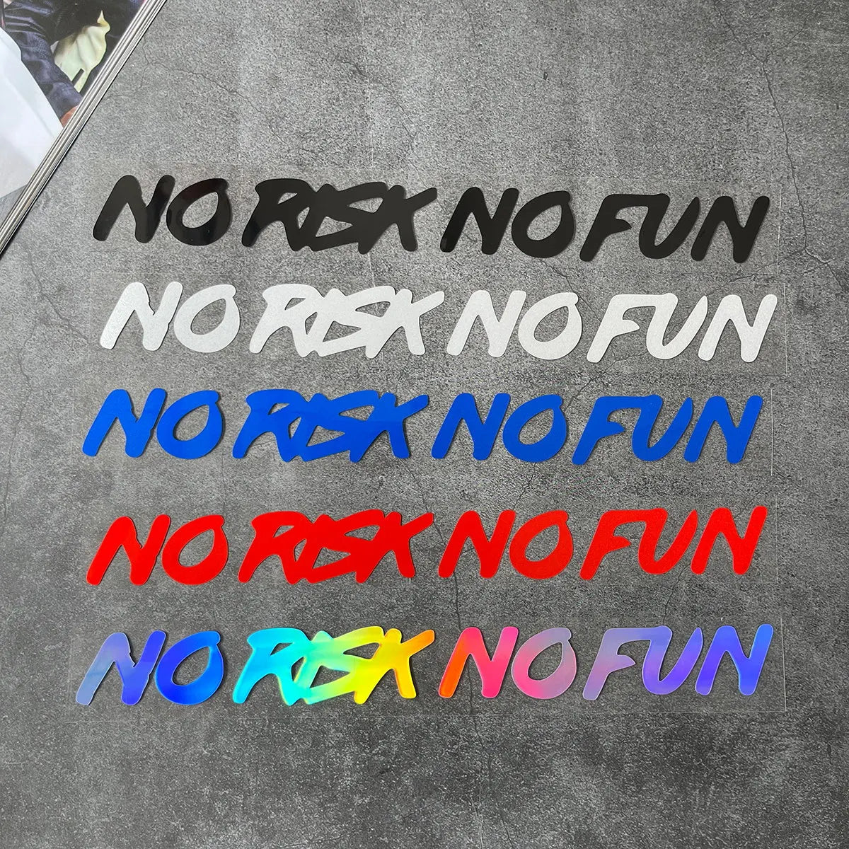 For Body Bumper Window Windscreen Decoration No Risk Fun
