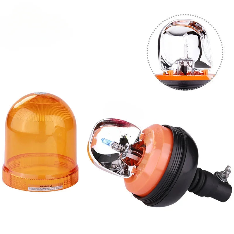 12V 24V Warning Emergency Halogen Strobe Flashing Agricultural