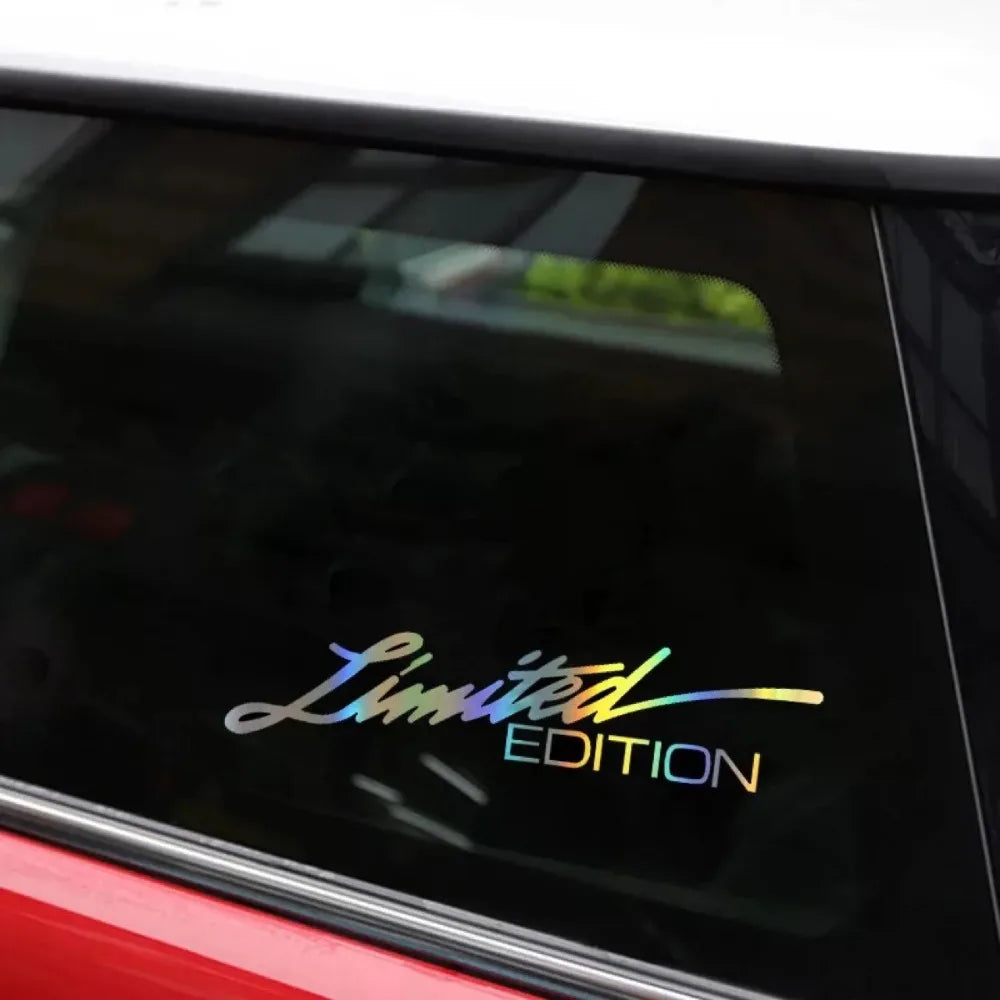 Vinyl Limited Edition Sticker Reflective Laser Decal car-styling