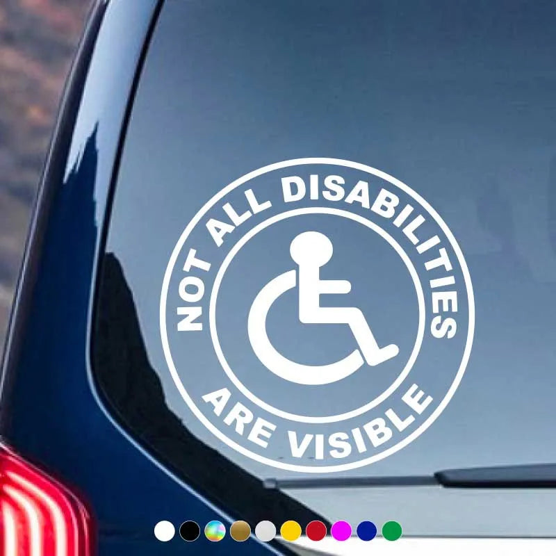 For Auto Door Windows Moto Body 1PC Not All Disabilities Are