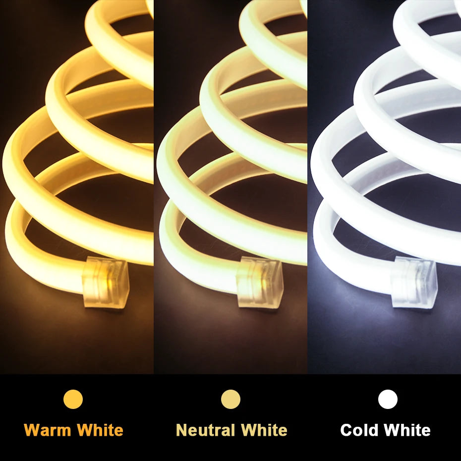 For Garden Decor IP65 Waterproof 220V Cob Strip 288leds M Au Eu