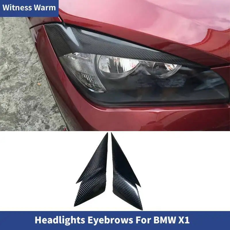 For BMW X1 E84 2009-2016 Carbon Fiber Front Bumper Spoiler