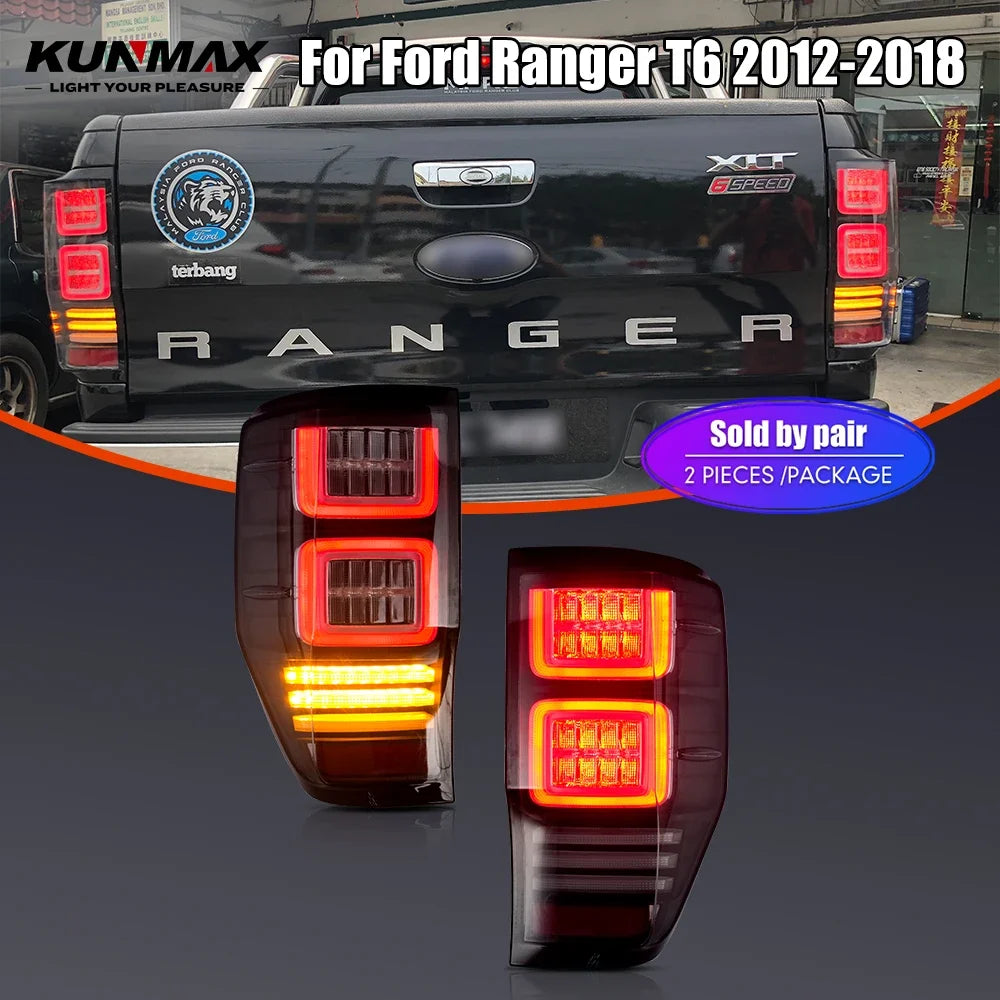 For Ford Ranger T6 2012-2018 Drl Pair Tail Reverse Brake Turning