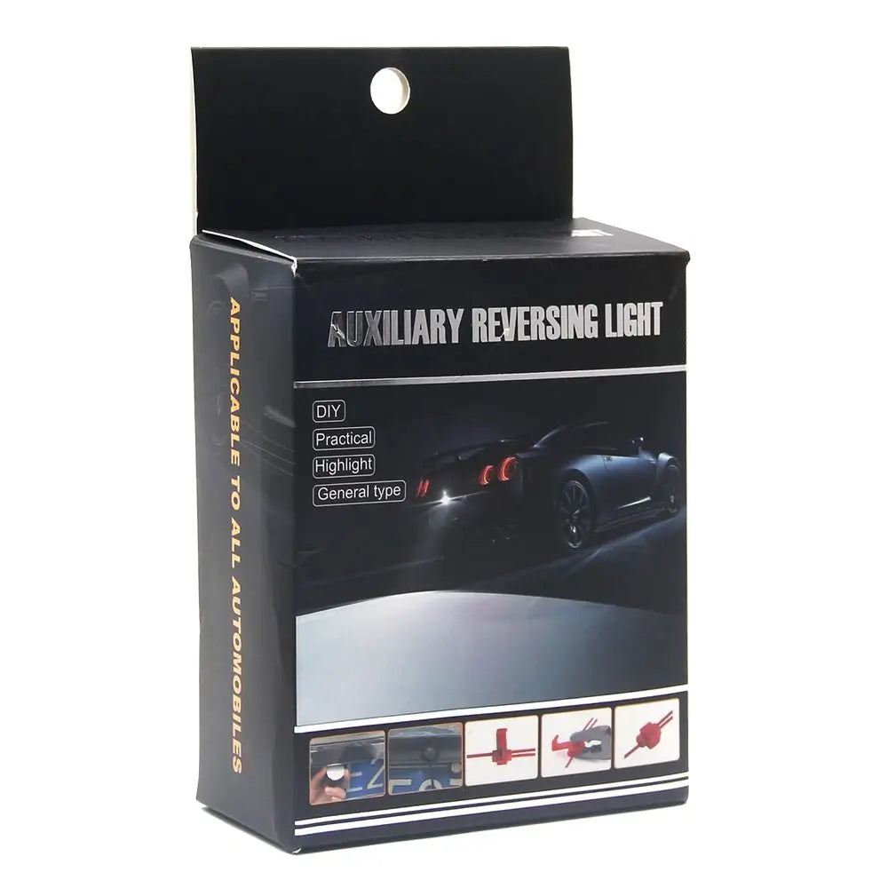Super Bright Reverse White Parking Stop Brake Rear Tail