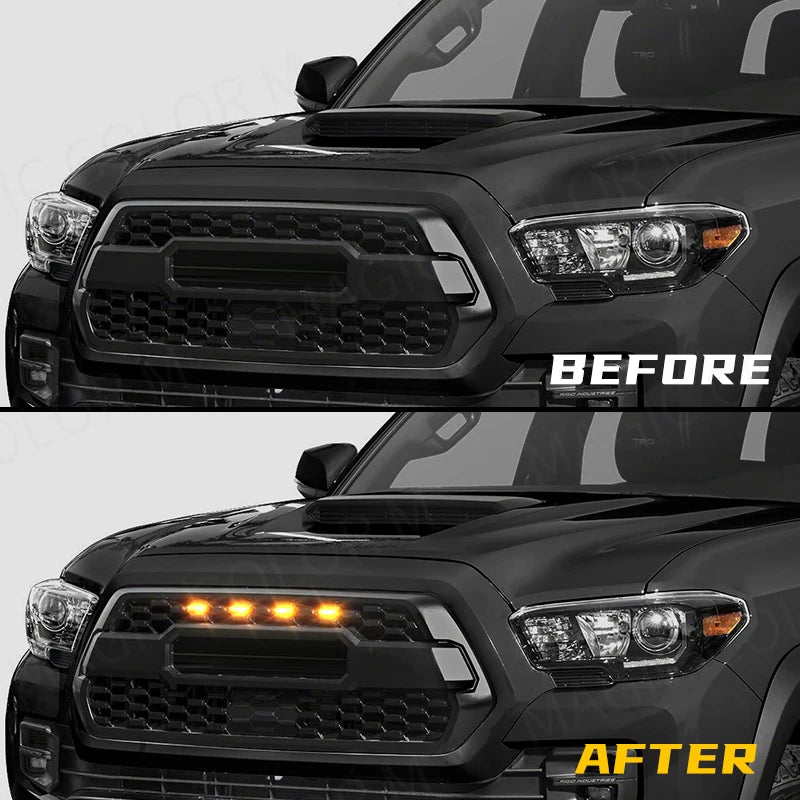 For Toyota Tacoma 2016 2017 2018 2019 2020 Grille Strobe Warning