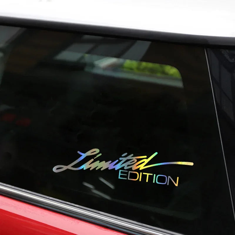 Limited Edition Vinyl Window Sticker car-styling Decal