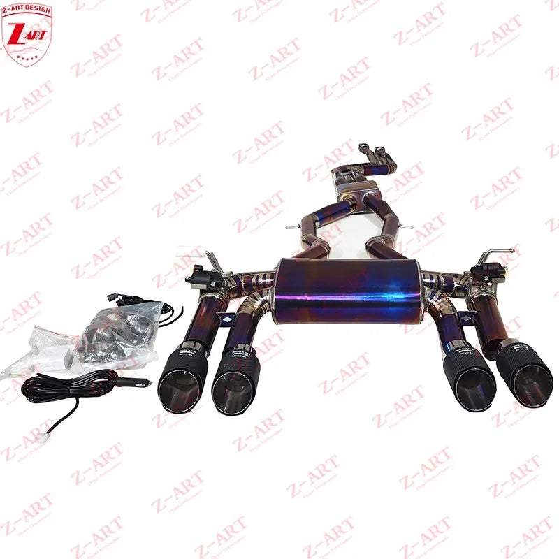 For BMW F82 Exhaust z-art F80 Titanium Exhaust BMW F8X M3 M4