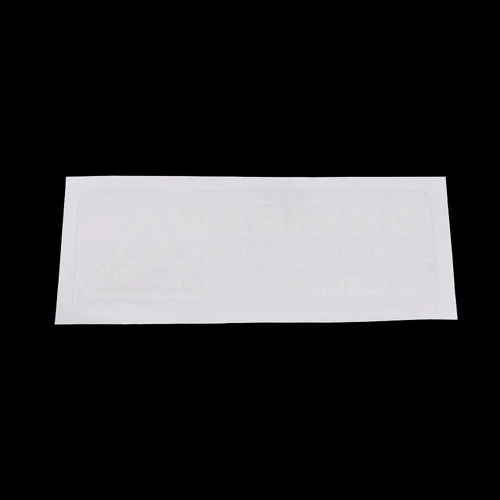 Decor Window Warning On Board Camera Recording Sticker Vinyl
