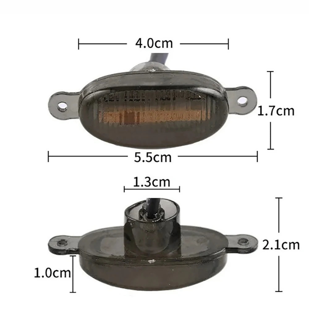 4PCS Set Off Road Grille Small Yellow Raptor Pickup