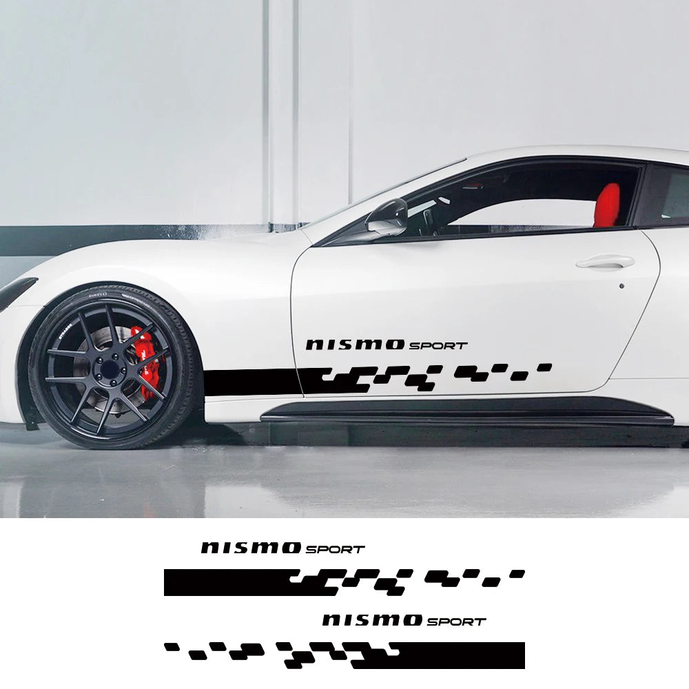 For Nissan Nismo Qashqai J10 J11 Door Side Sticker Juke Micra X