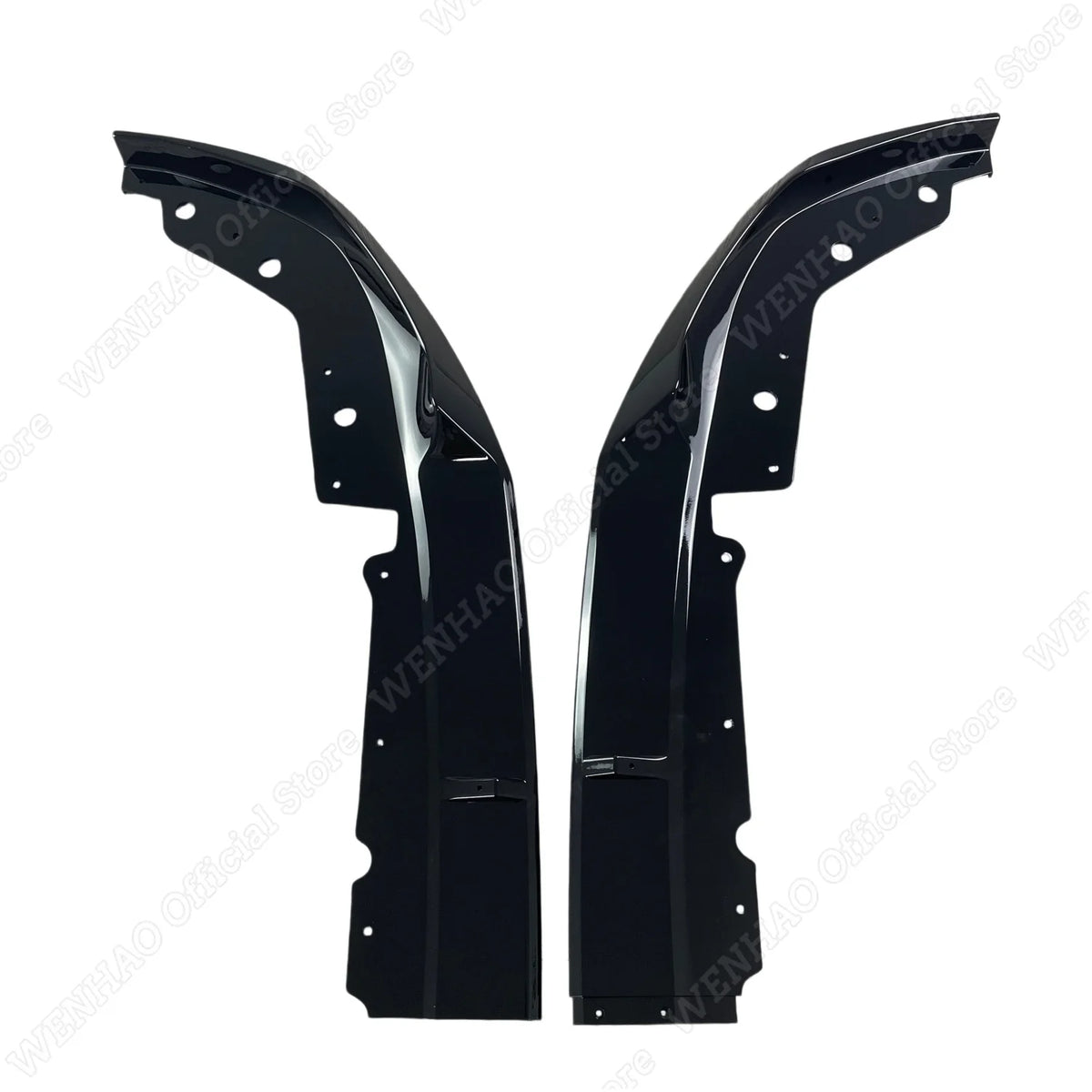 For BMW 3 Series G20 G21 2PCS M Performance Front Bumper Lip