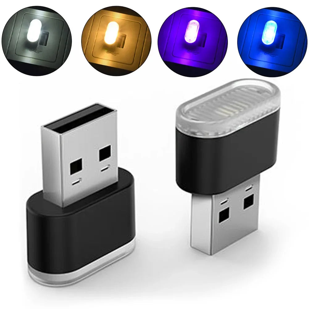 USB Colorful Interior Atmosphere Emergency Lighting