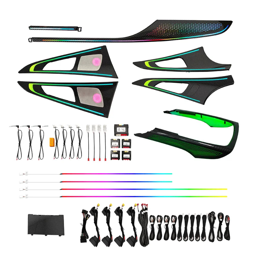 For Audi A6 S6 RS6 A7 C7 Dynamic Ambient Lighting Kit 2012-2018