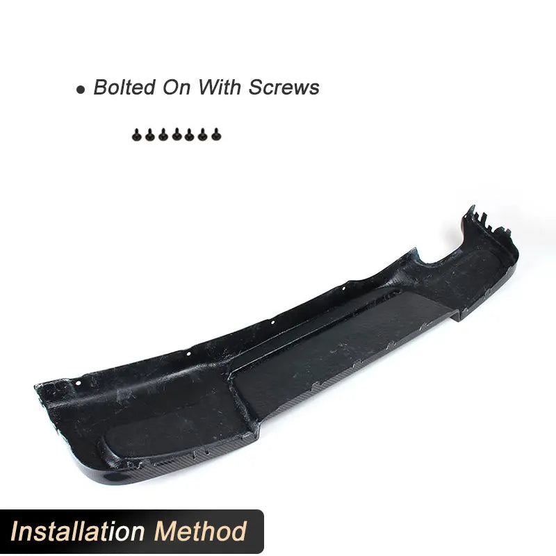 For BMW 1 Series E87 M-Sport Rear Bumper Diffuser Lip Spoiler