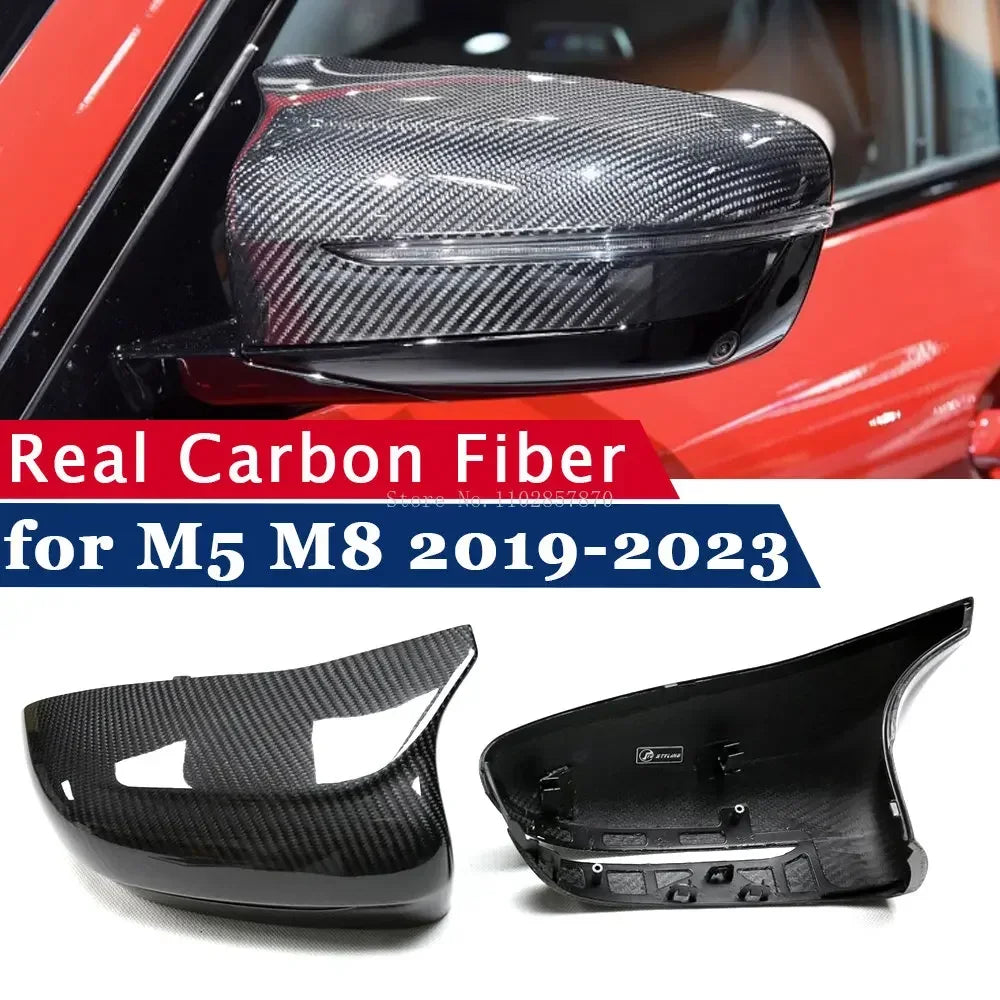 For BMW M5 F90 M8 F91 Lhd Rearview Mirror Cover F92 2019-2023