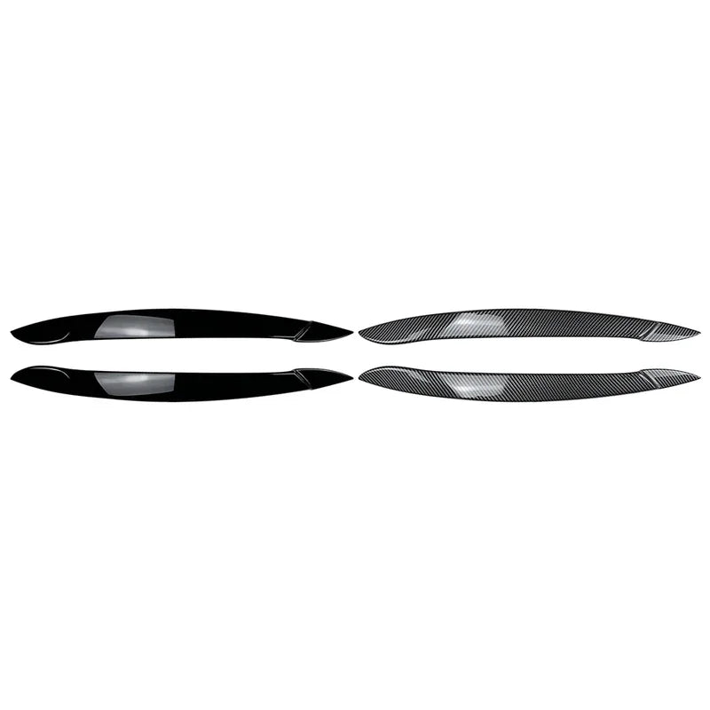 For BMW X5 E70 2008 2009 Headlight Eyelid Eyebrows Lid Cover