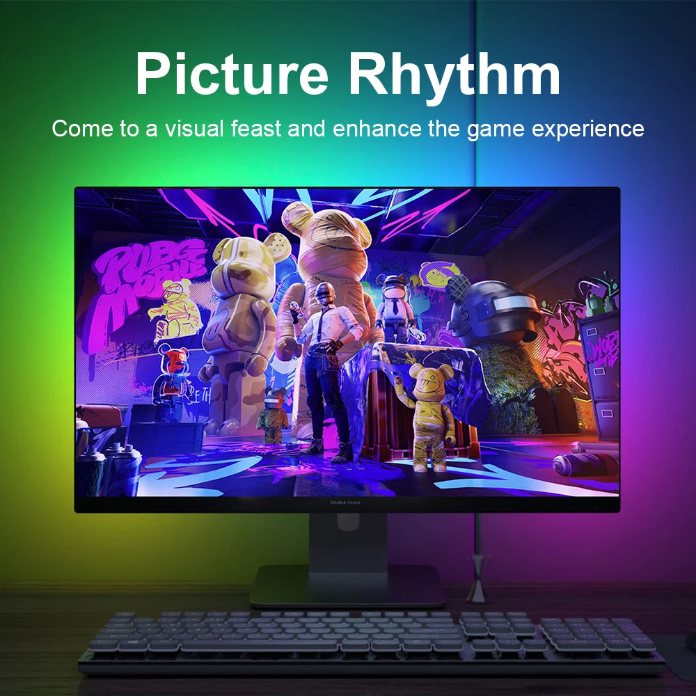 Smart Ambient Tv Lighting Display Sync Strip RGB Dream