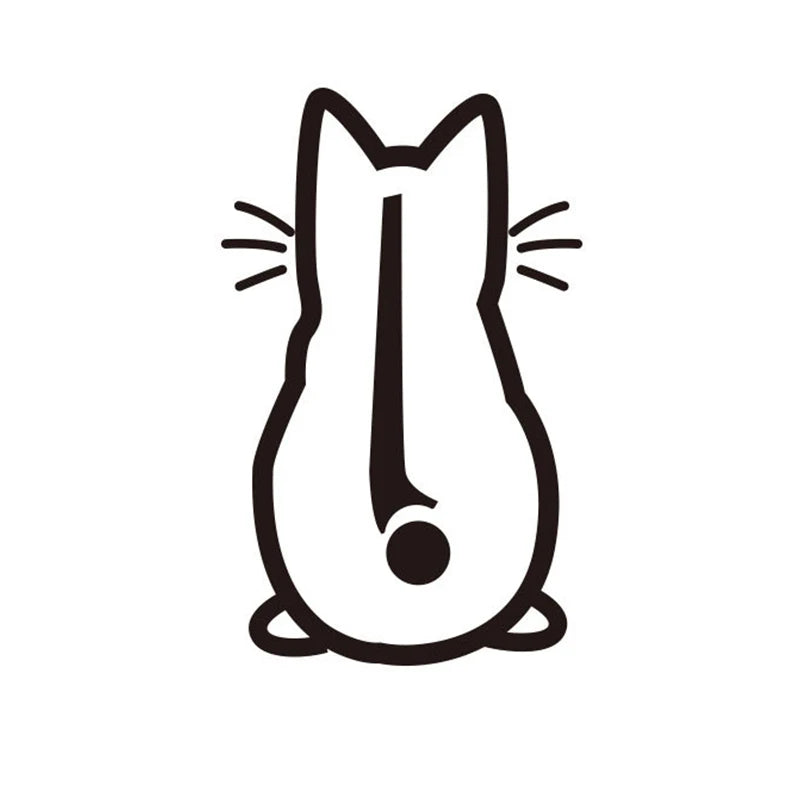 Stickers Rear Windshield Wiper Cat Decal Sticker Personality