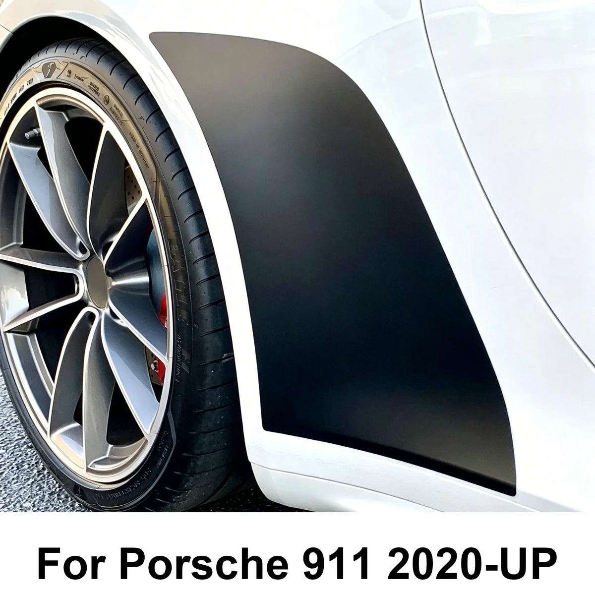 For Porsche 911 2020-2025 Rear Door Protective Film Transparent
