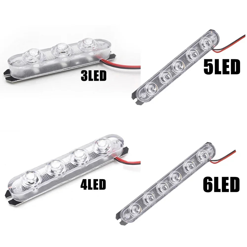 2PCS Warning Strobe Flasher Flash Stroboscopes Emergency Parking