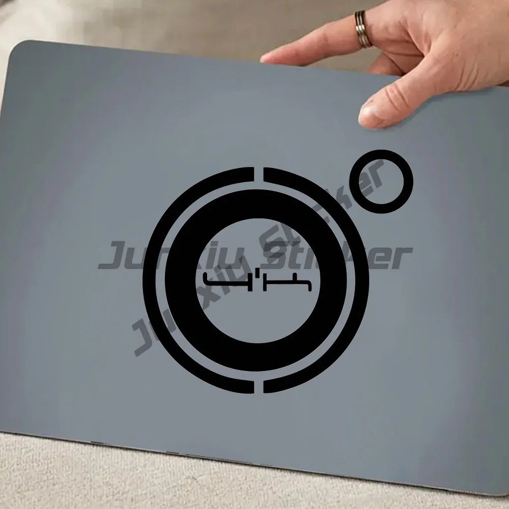 For Bumper Window Laptop Waterproof Durable Sticker Decal