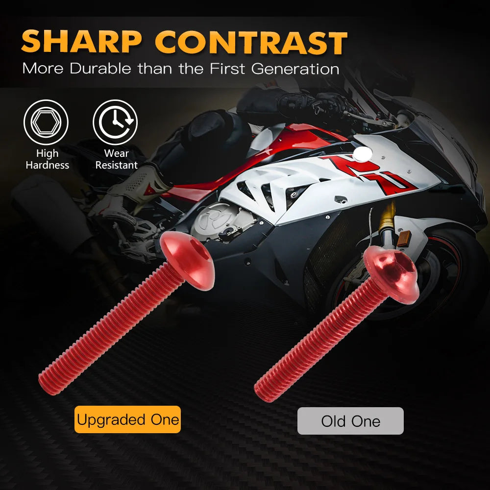 For Honda CBR600RR CBR900RR CBR929RR CBR1000RR 190PCS M5 M6