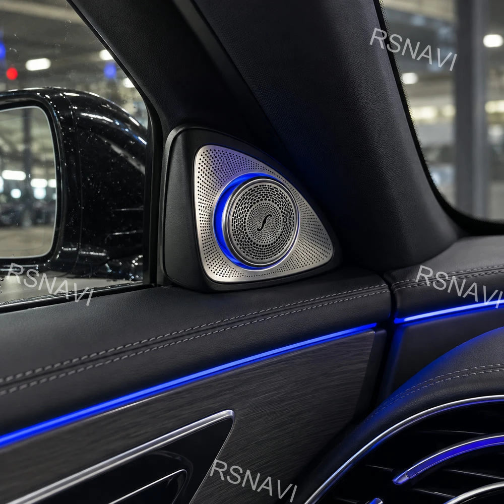 3D Rotating Tweeter Speakers Ambient Lighting Compatible