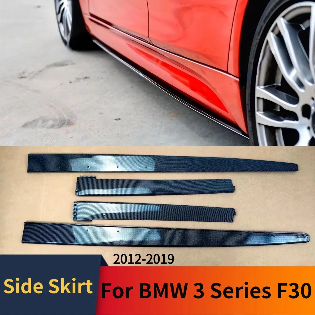 For BMW 3 Series F30 320I 2012-2019 Side Skirt Extensions Rocker