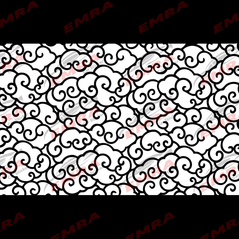 For Triangular Window Decoration Universal All Lucky Cloud