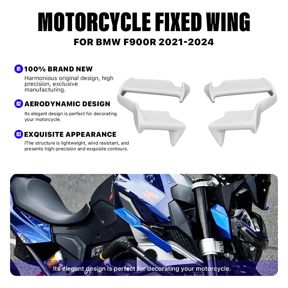 For BMW F900R 2021-2024 Motorcycle Aerodynamic Side Winglet