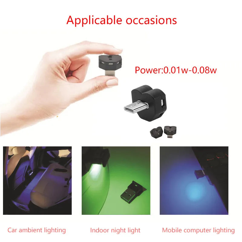 MINI Type C Ambient Night Neon Interior Atmosphere Lighting