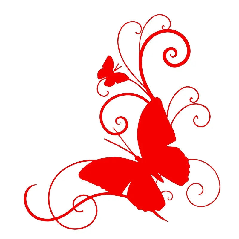 Sticker Stickers Butterfly Personality car-styling Custom Pvc