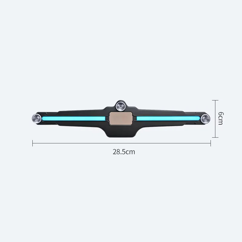 Solar Rear Window Warning Wireless Blue Atmosphere Lighting Mode