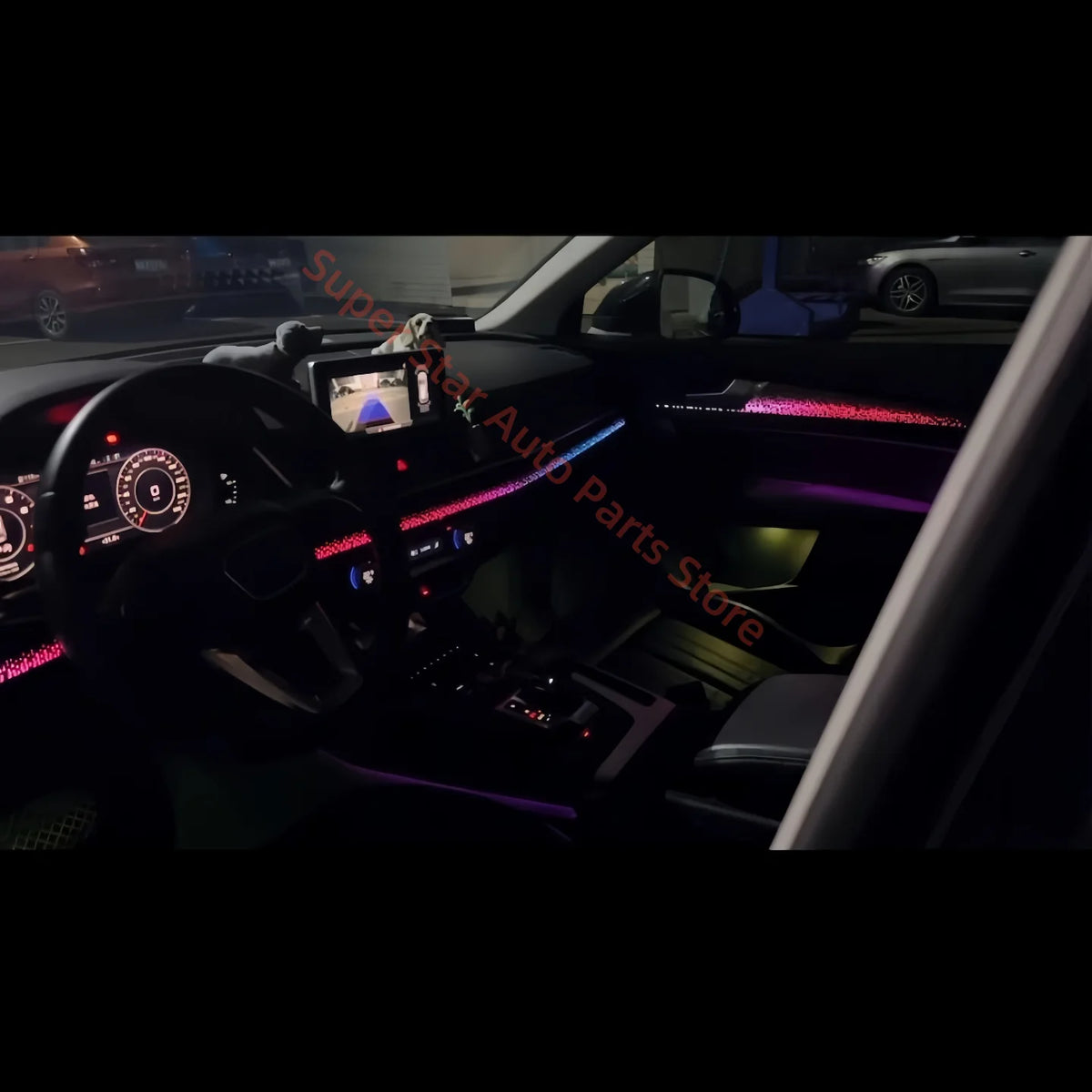 For Audi Q5 Q5L 2018-2025 LED Atmosphere Interior Lighting