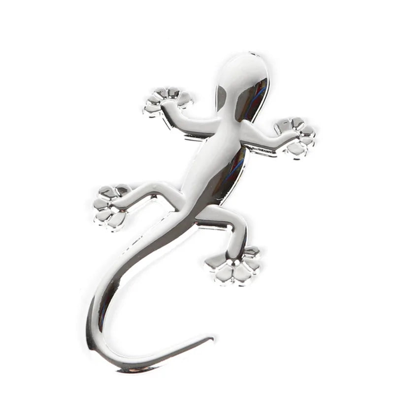 2PCS Gecko Lizard Sticker Motorcycle 3D Decal Waterproof