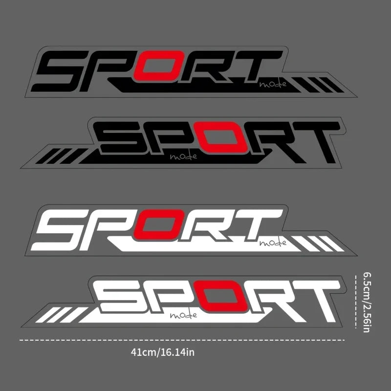 For Sports Lovers 2PCS Set Sport Logo Inspired Motorcycle