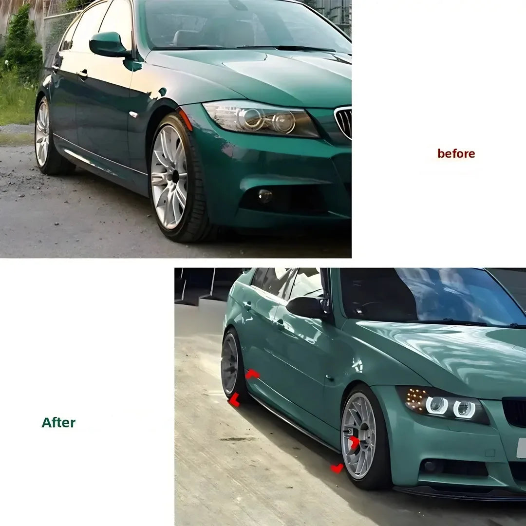 For BMW 3 Series E90 M3 Side Skirt ABS Wide Body Kit 4-door 330I