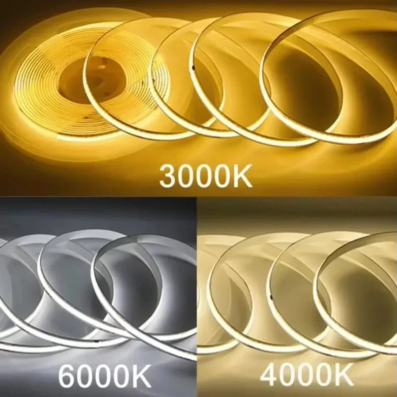 220V Cob Flexible Strip Smart Ic Does Not Need