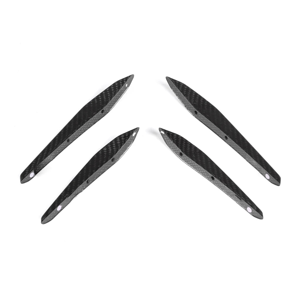 For BMW G80 G81 G82 G83 Real Dry Carbon Fiber Front Canard Mp