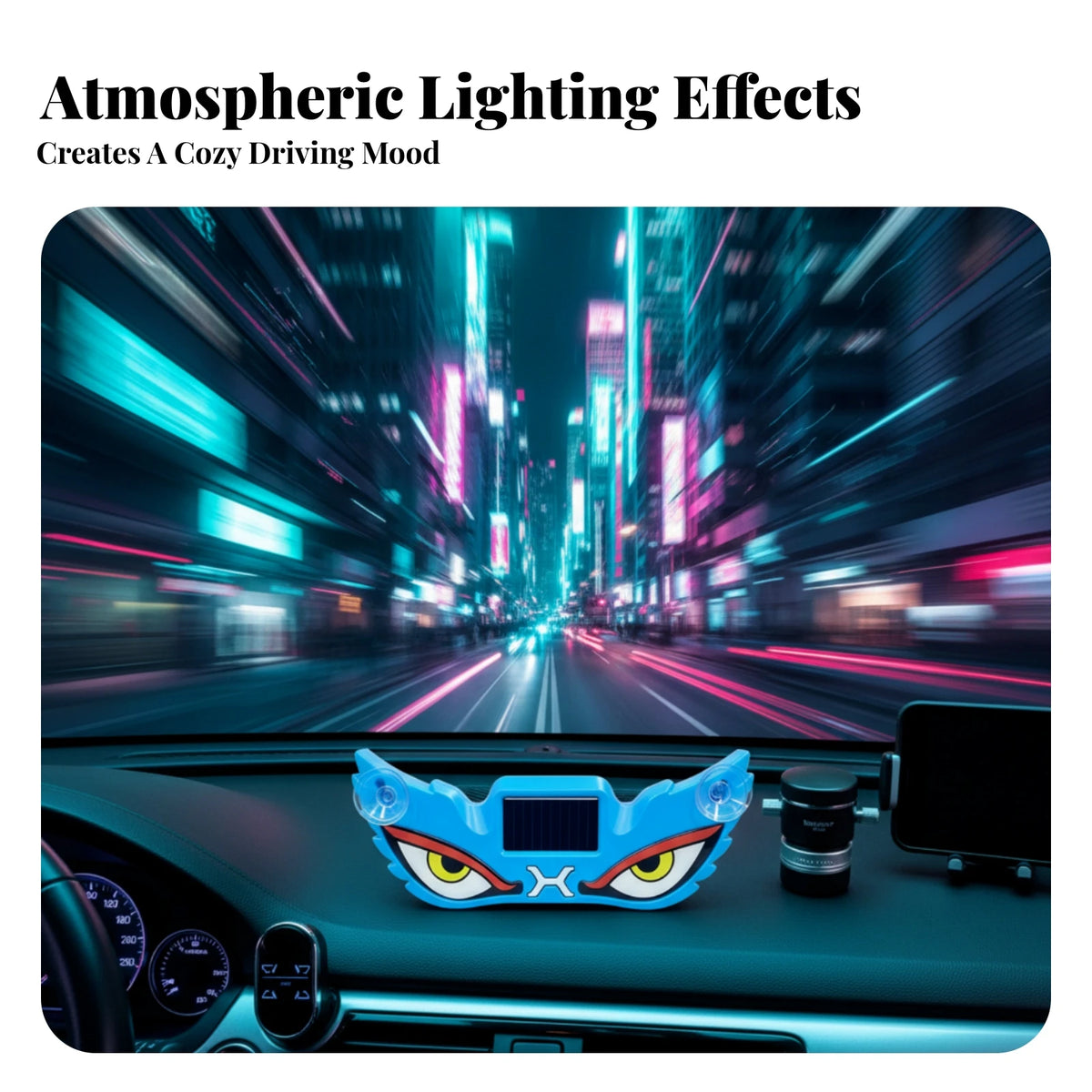 For Automobile Cabin Personalization evil-eye Shaped Suction Cup