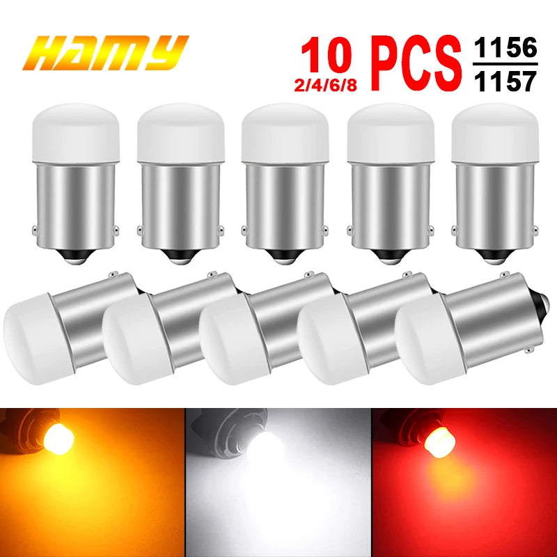 P21W ba15s 1156 bay15d 1157 Bulb 12V 600LM 6500K