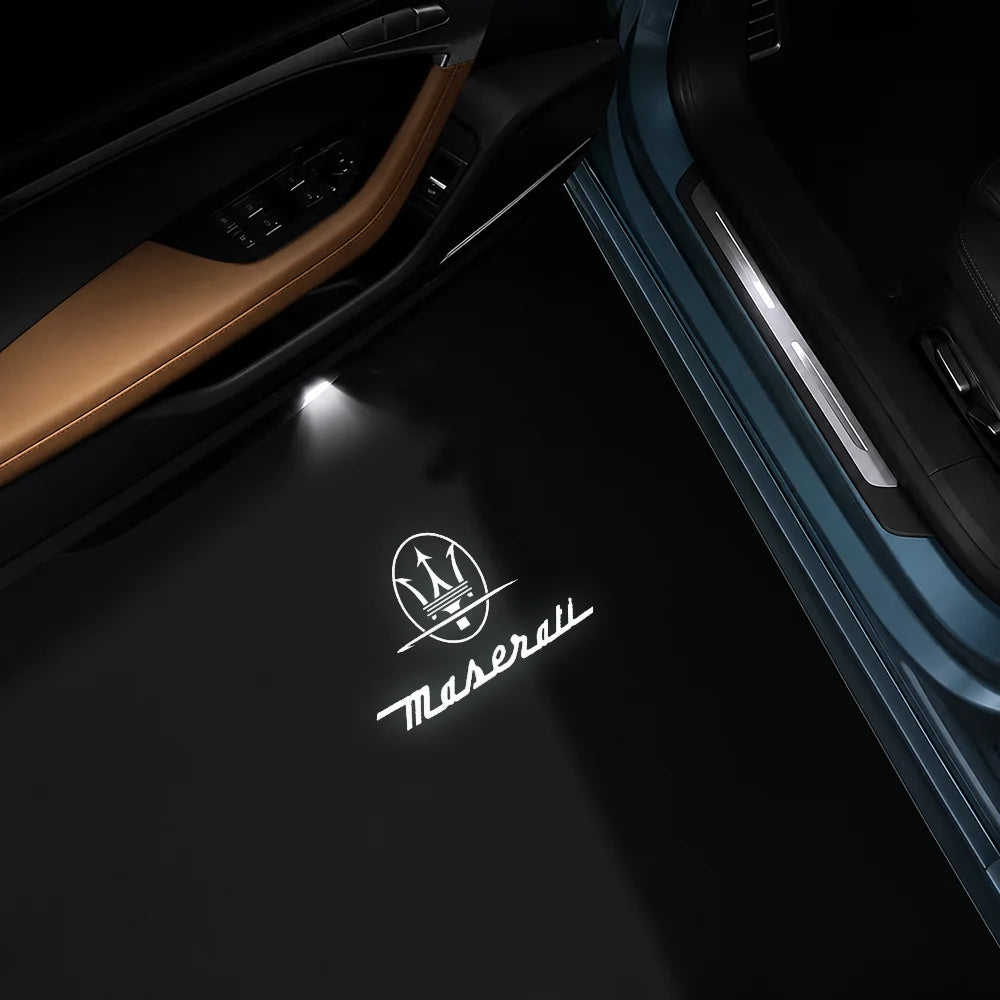 AutoGlim Maserati Compatible Car Door Puddle Lights - installation guide
