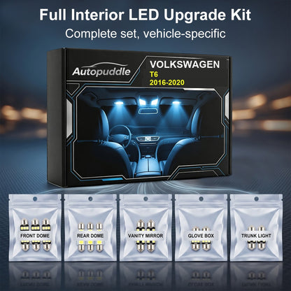 AutoGlim Volkswagen T5 LED Interior Light Kit - product image