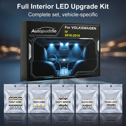 AutoGlim Volkswagen III LED Interior Light Kit (13 - product main image